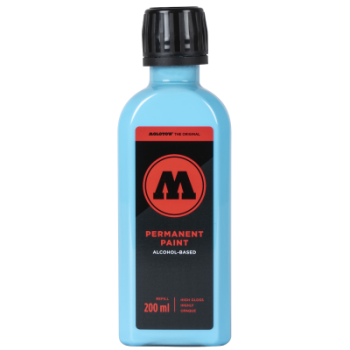 Perm. Paint 200ml Shock Blue Middle