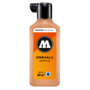 Farba akrylowa Molotow One4All 180ml - 117 Peach Pastel