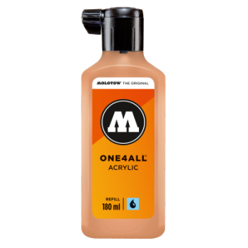 Farba akrylowa Molotow One4All 180ml - 117 Peach Pastel