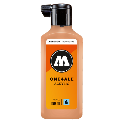 Farba akrylowa Molotow One4All 180ml - 117 Peach Pastel