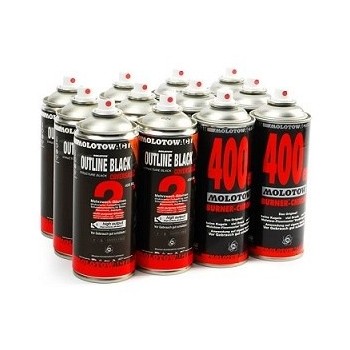 Zestaw do graffiti BombingPack6 - szybkie malowanie