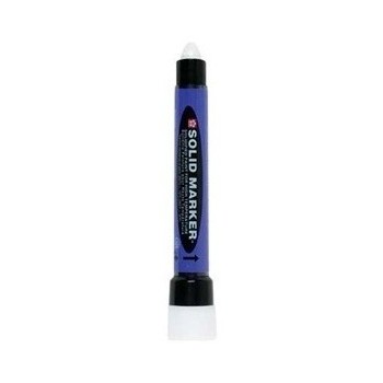 Biały marker permanentny Sakura Solid Marker Slim