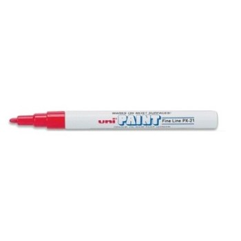 Marker olejny Uni Paint PX-21 Czerwony