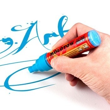 Marker Molotow 327HS Shock Blue Middle 161