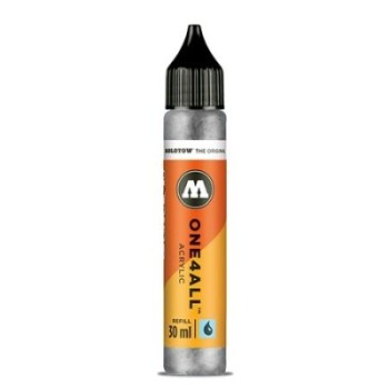 Farba akrylowa Molotow One4All 227 Metallic Silver 30ml