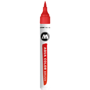 Color Brush Vermillion 005 - Aqua Brush